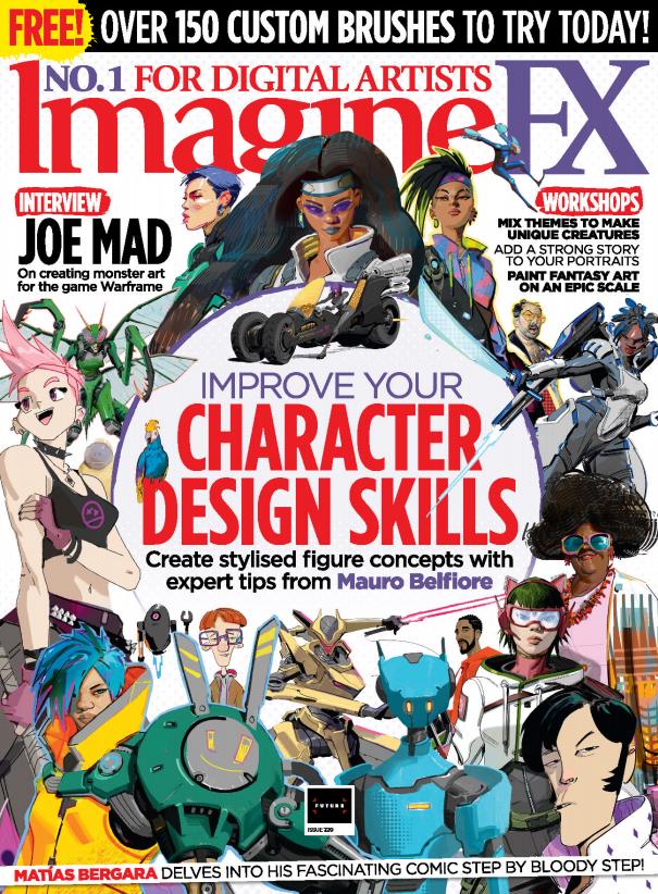 ImagineFX杂志2022第220期 – PDF - 1Li-1Li
