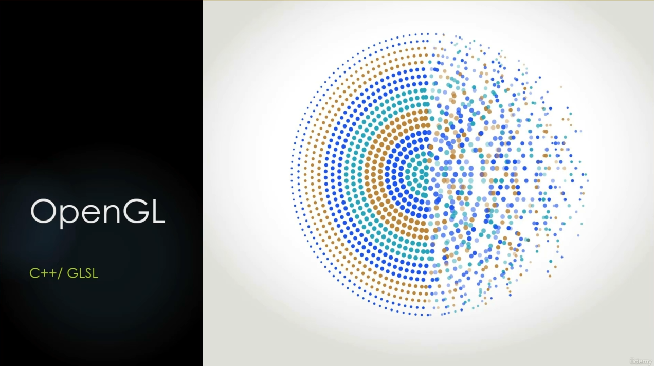 Udemy – 面向初学者的带有C++、GLSL的现代OpenGL 3.3技术 - 1Li-1Li