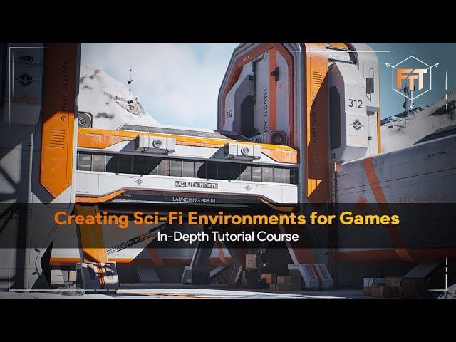 FlippedNormals – 打造游戏创建科幻环境（UE5+MAX+Substance） - 1Li-1Li