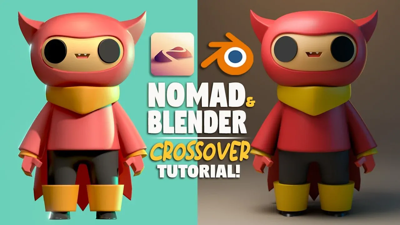 Skillshare – Nomad Sculpt+Blender双结合角色雕刻技术 - 1Li-1Li