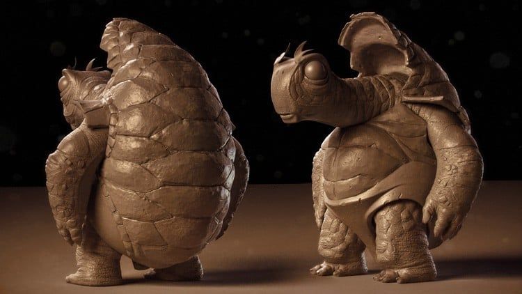 Udemy – Zbrush模型雕刻进阶【完整版】 - 1Li-1Li