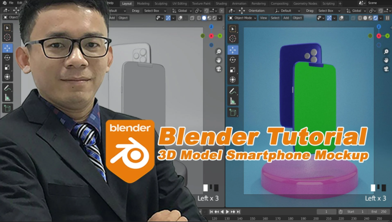 Skillshare - Blender教程：3D模型智能手机模型-1Li