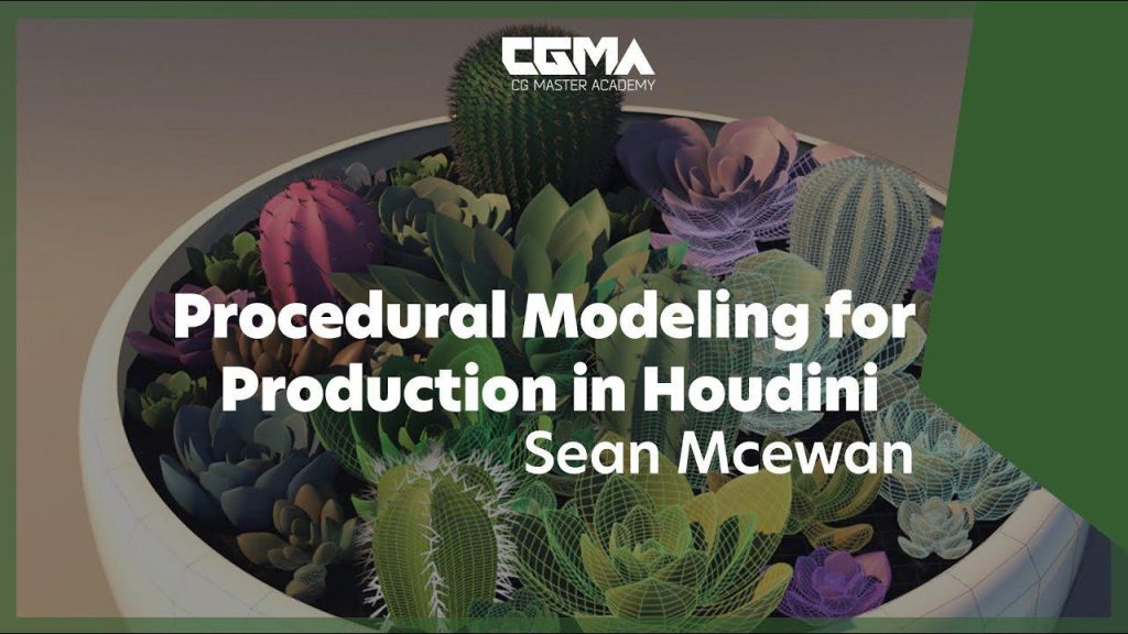 CGMA – Houdini产品级的程序化建模技术 - 1Li-1Li