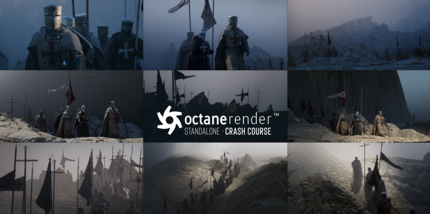 Jama Jurabaev – Octane Standalone 渲染速成 - 1Li-1Li