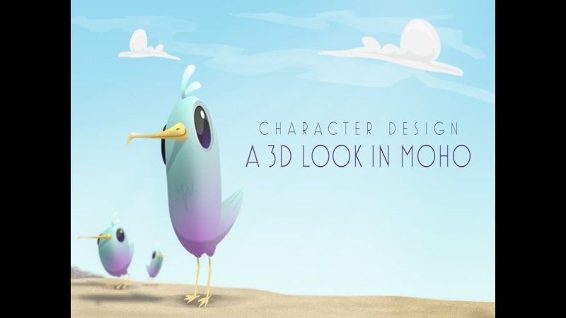 Gumroad - 用Moho制作一只鸟并绑定制作动画-1Li