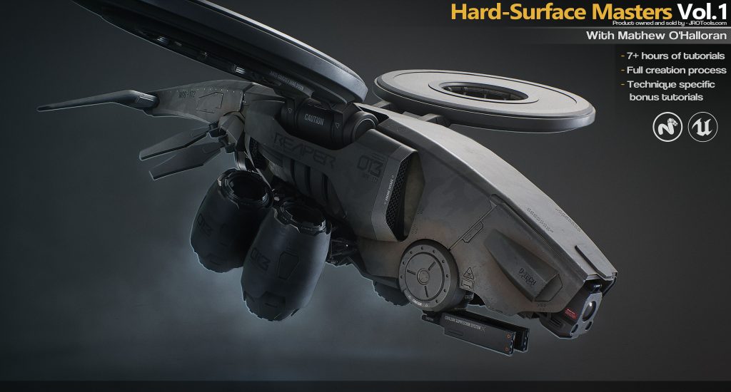 Artstation – 掌握硬表面技术 - 1Li-1Li