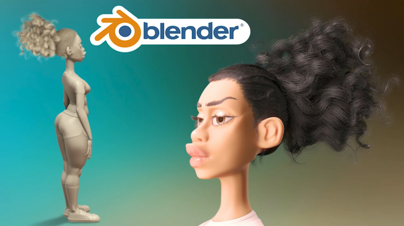 Udemy - Blender中的卡通人物建模-1Li