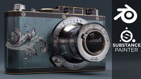 Udemy – 在Blender和Substance Painter中创建相机 - 1Li-1Li