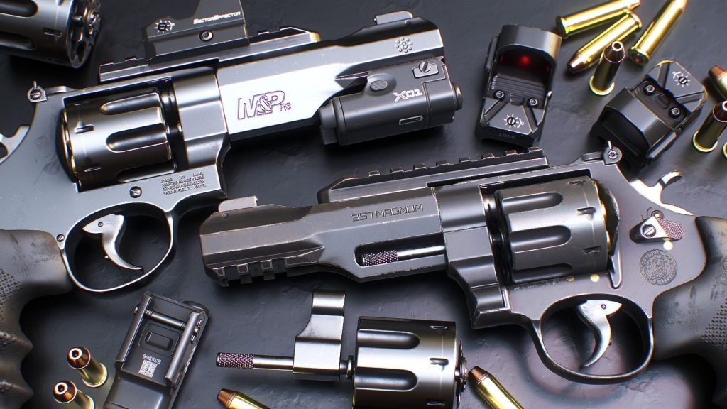 图片[3]1Li-Digital Art EducationArtstation – 左轮：为视频游戏创建工业级武器1Li-Digital Art Education1Li