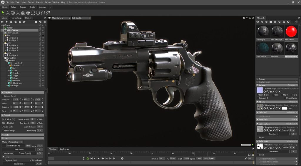 图片[8]1Li-Digital Art EducationArtstation – 左轮：为视频游戏创建工业级武器1Li-Digital Art Education1Li