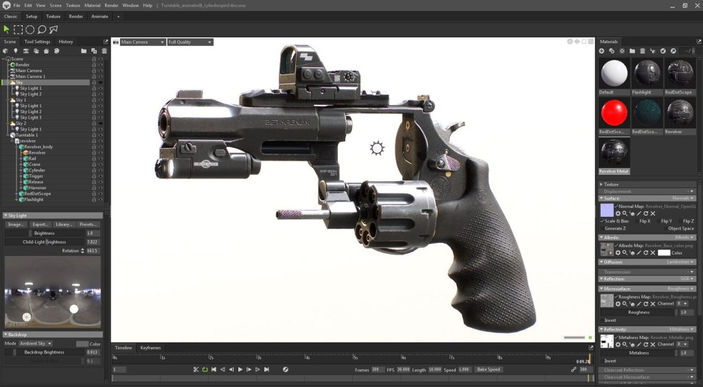图片[9]1Li-Digital Art EducationArtstation – 左轮：为视频游戏创建工业级武器1Li-Digital Art Education1Li