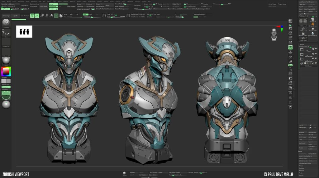 图片[3]1Li-Digital Art EducationArtstation – ZBrush Hard Surface Modeling Timelapse1Li-Digital Art Education1Li