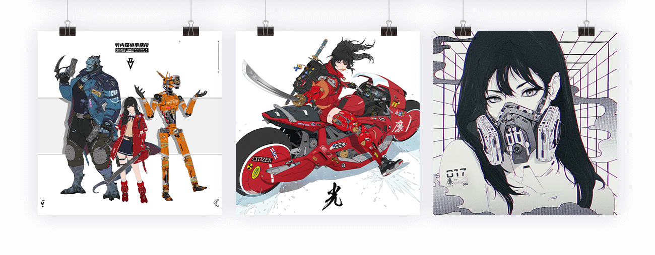 赛博朋克艺术与绘画课程