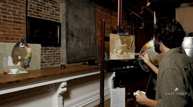 East Oaks Studio - 分层绘画肖像1Li-Digital Art Education1Li