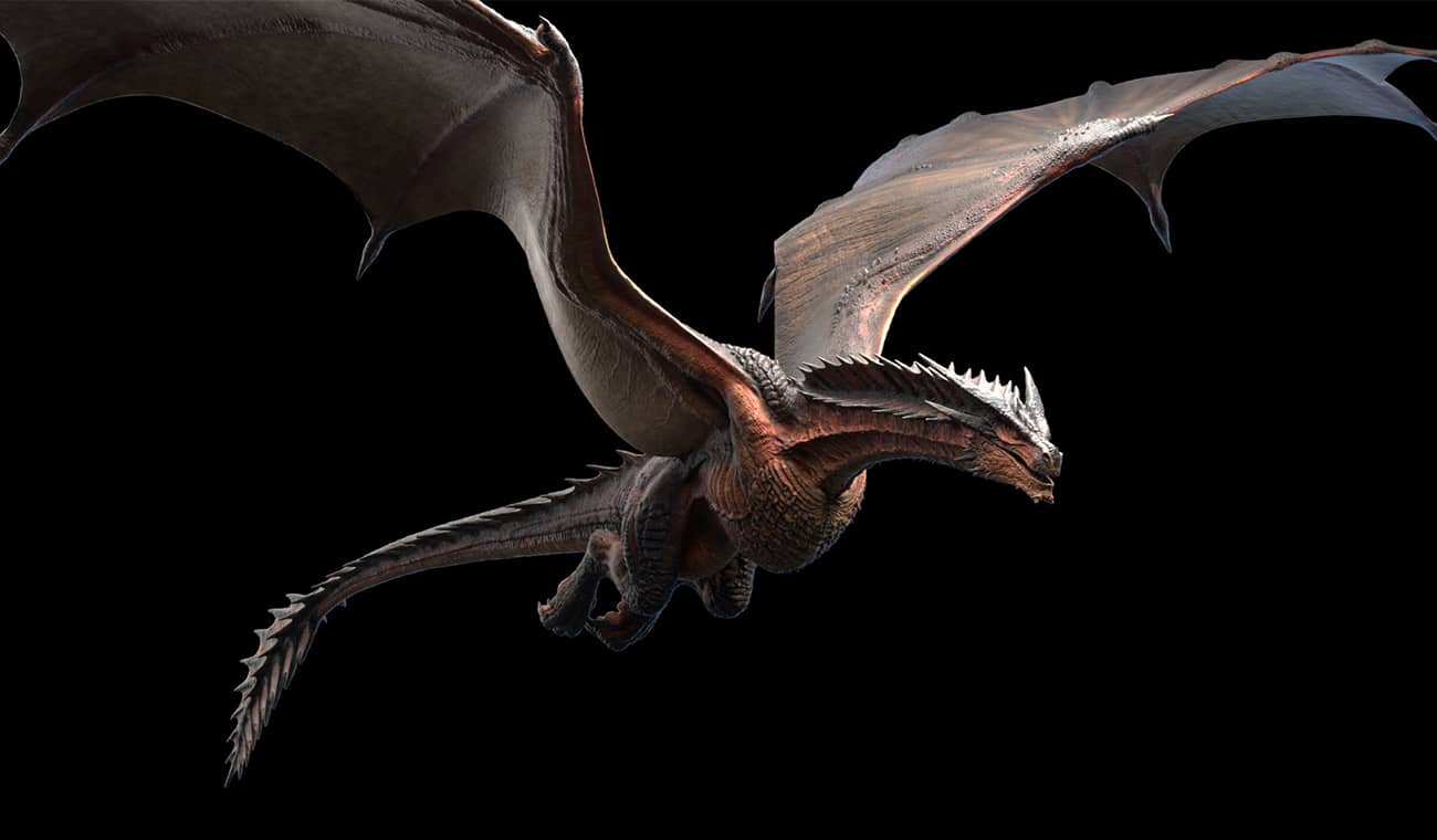 图片[1]1Li-Digital Art Education【模型】高精度飞龙模型（包含绑定）1Li-Digital Art Education1Li