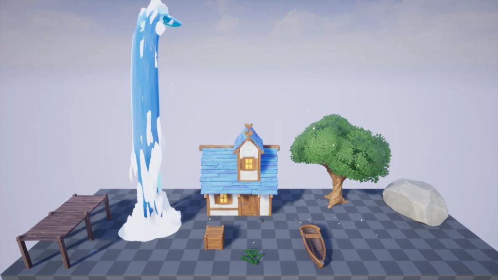 图片[3]1Li-Digital Art Education【UE资源】卡通风格化水材质-Cartoon Water Shader1Li-Digital Art Education1Li