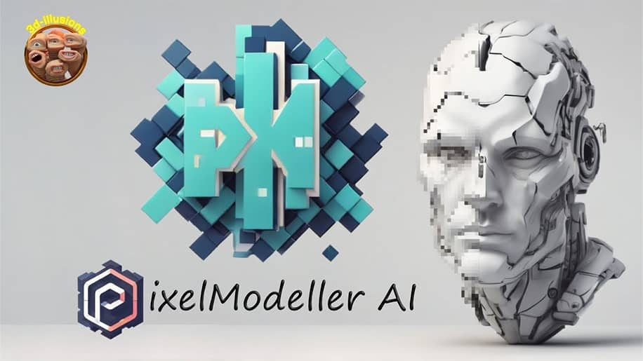 【插件】Blender像素建模AI插件1Li-Digital Art Education1Li