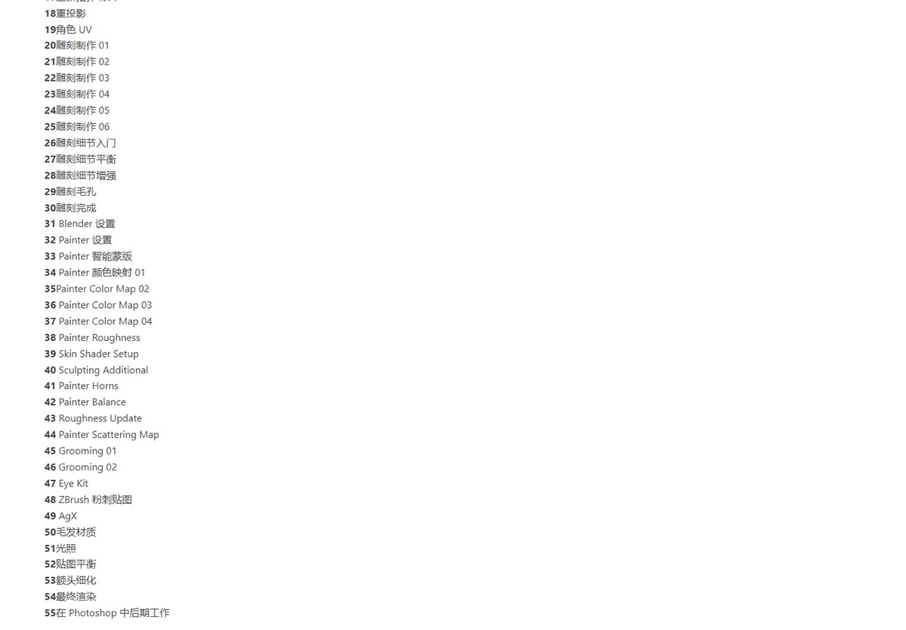 图片[5]1Li-Digital Art Education【资源】Blender+Zbrush写实人物头像大师班（工程文件,没有视频课程）1Li-Digital Art Education1Li