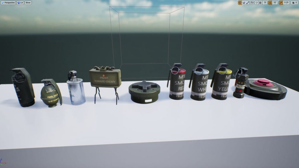 图片[5]1Li-Digital Art Education【UE资源】爆炸武器合集包-Tactical Explosive Pack1Li-Digital Art Education1Li