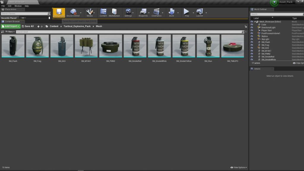 图片[1]1Li-Digital Art Education【UE资源】爆炸武器合集包-Tactical Explosive Pack1Li-Digital Art Education1Li