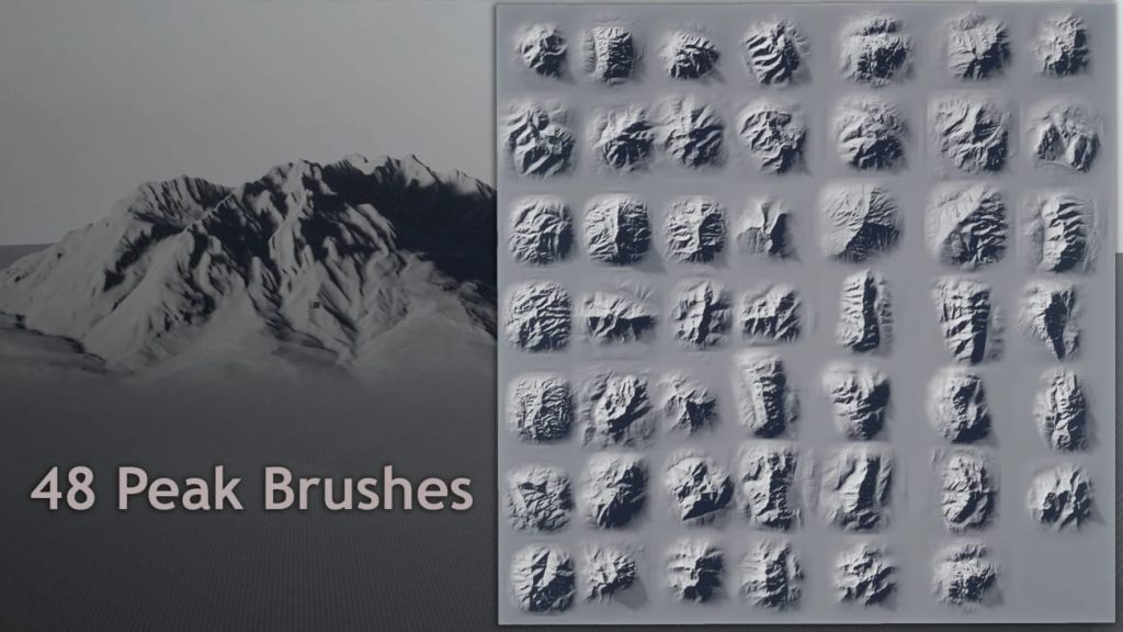 图片[6]1Li-Digital Art Education【UE资源】100+地形笔刷-Landscape Stamping Tool-100+ Custom Terrain Brushes1Li-Digital Art Education1Li