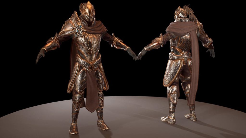 图片[3]1Li-Digital Art Education【UE资源】RPG奇幻骑士角色-RPG Fantasy Knight1Li-Digital Art Education1Li