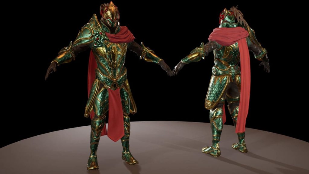 图片[8]1Li-Digital Art Education【UE资源】RPG奇幻骑士角色-RPG Fantasy Knight1Li-Digital Art Education1Li