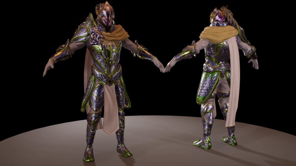 图片[5]1Li-Digital Art Education【UE资源】RPG奇幻骑士角色-RPG Fantasy Knight1Li-Digital Art Education1Li