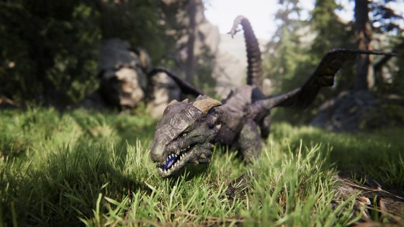 【UE资源】幼龙资源包-Young Dragons Pack PBR1Li-Digital Art Education1Li