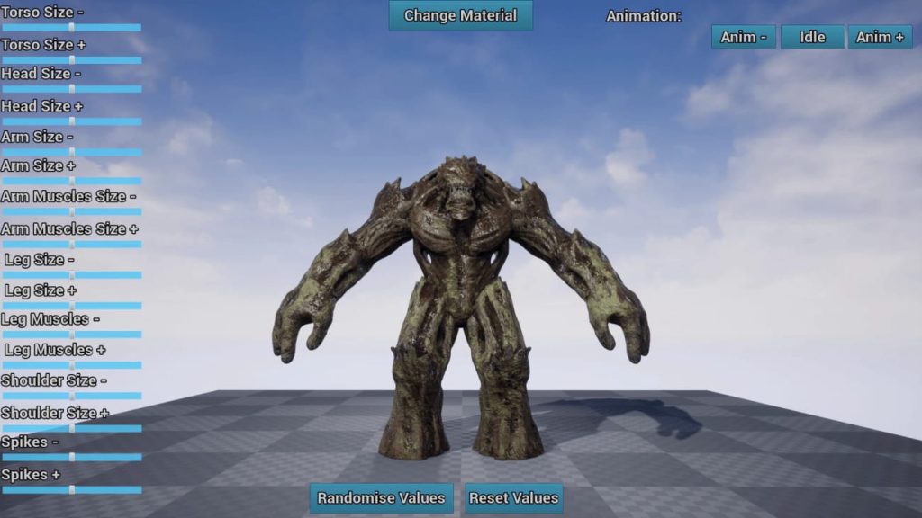 图片[1]1Li-Digital Art Education【UE资源】树人怪物角色资源（包含动画）-Treant Monster Creature – Fantasy RPG1Li-Digital Art Education1Li