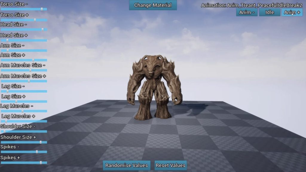 图片[7]1Li-Digital Art Education【UE资源】树人怪物角色资源（包含动画）-Treant Monster Creature – Fantasy RPG1Li-Digital Art Education1Li