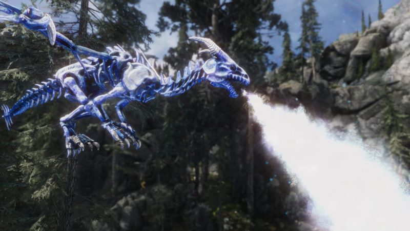 【UE资源】龙骨模型资源包-Bone Dragon1Li-Digital Art Education1Li