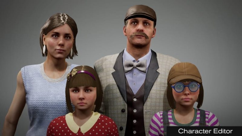 【UE资源】角色编辑器-Character Editor1Li-Digital Art Education1Li