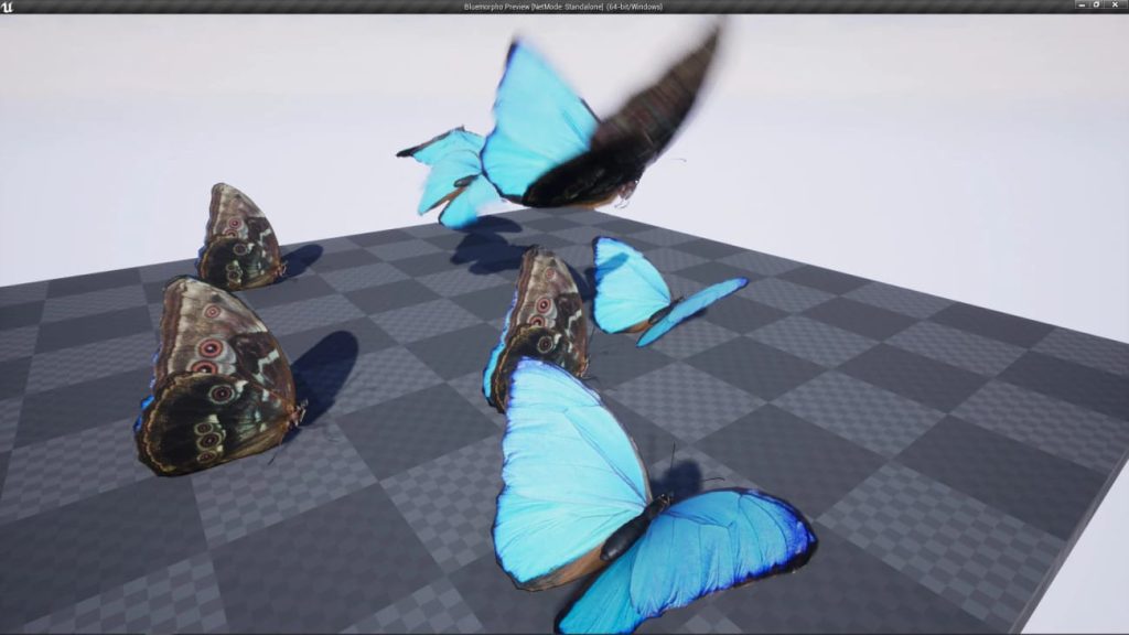 图片[2]1Li-Digital Art Education【UE资源】蓝色蝴蝶资源-Blue Morpho Butterfly1Li-Digital Art Education1Li