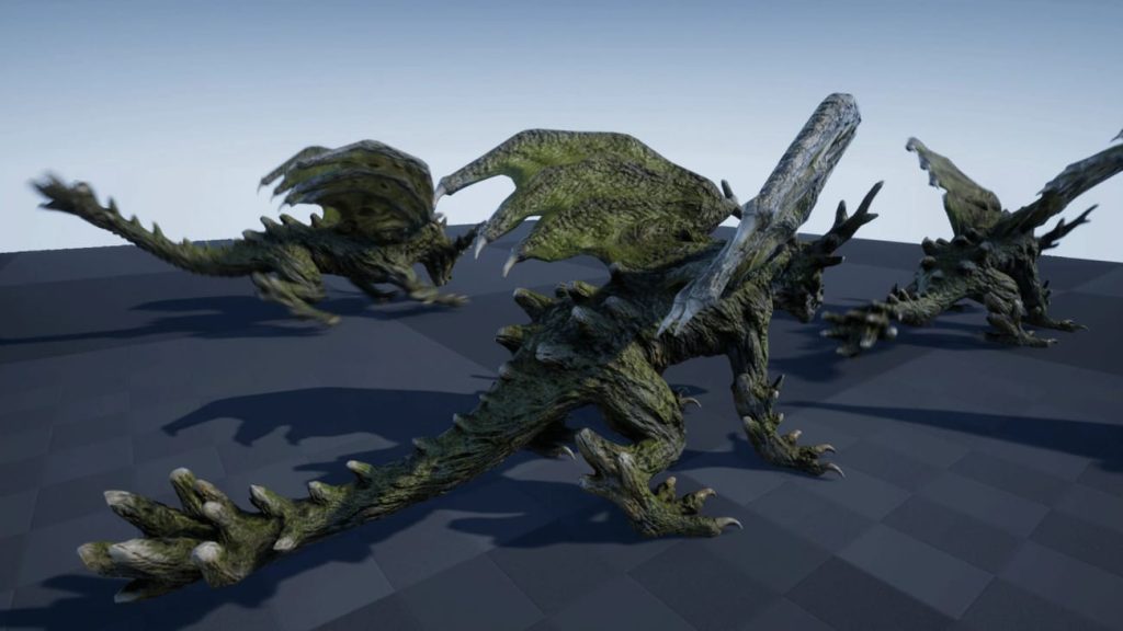 图片[1]1Li-Digital Art Education【UE资源】森林龙资源-FOREST DRAGON1Li-Digital Art Education1Li