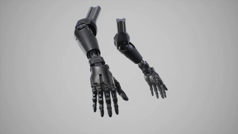 【UE资源】机械臂（动画）-Cybernetic Arms1Li-Digital Art Education1Li