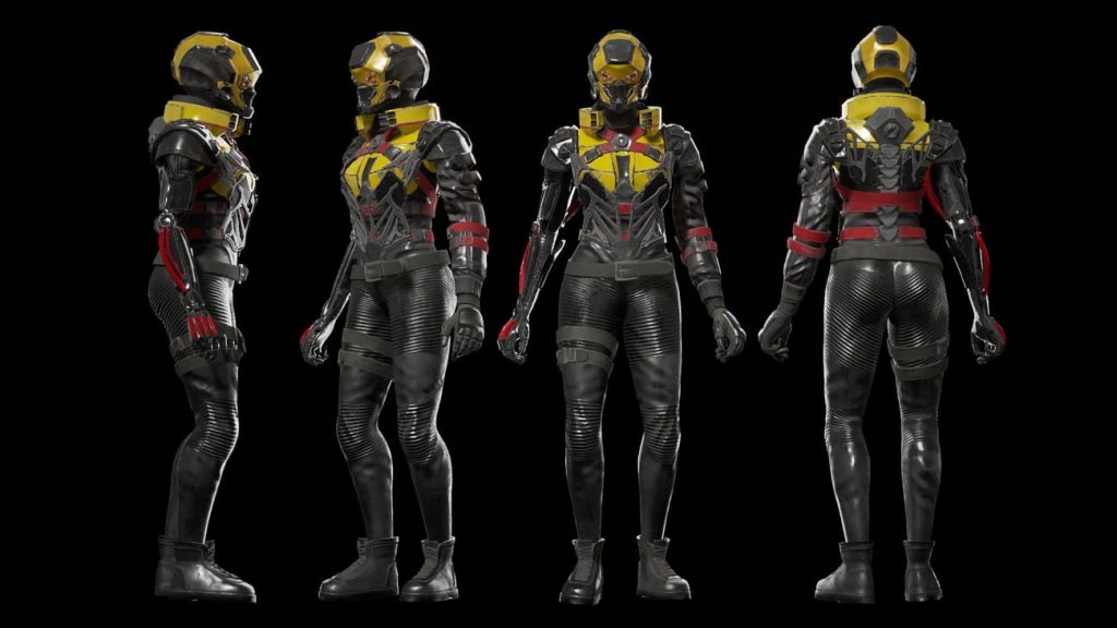 图片[3]1Li-Digital Art Education【UE资源】赛博朋克角色资源（女性）-Cyberpunk Girl1Li-Digital Art Education1Li