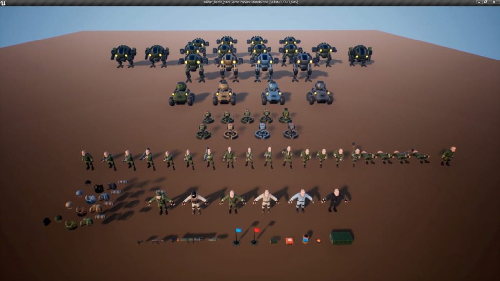 图片[2]1Li-Digital Art Education【UE资源】卡通战斗资源包-Battle Pack1Li-Digital Art Education1Li