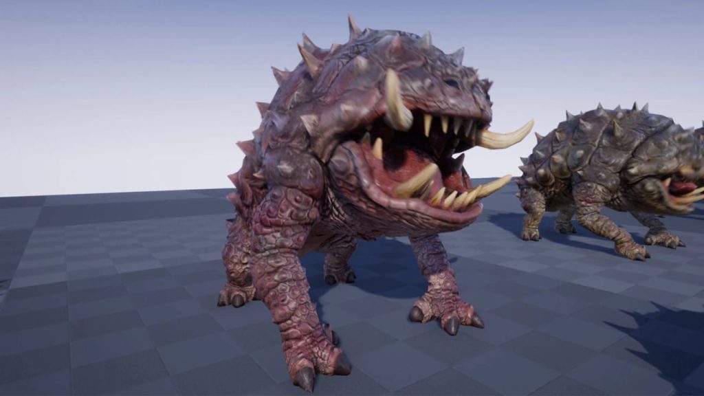 图片[3]1Li-Digital Art Education【UE资源】科幻怪物贪食兽-SCI FI: GOBBLER1Li-Digital Art Education1Li