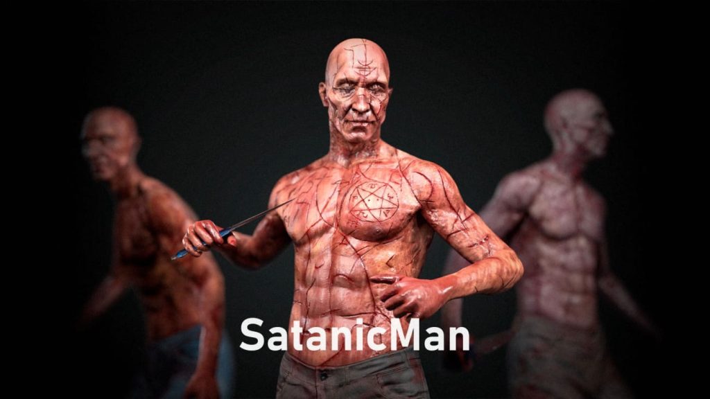 图片[5]1Li-Digital Art Education【UE资源】撒旦教徒-SatanicMan1Li-Digital Art Education1Li