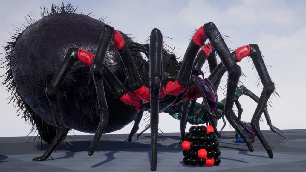 图片[4]1Li-Digital Art Education【UE资源】蜘蛛角色资源（包含动画）-Spiders1Li-Digital Art Education1Li