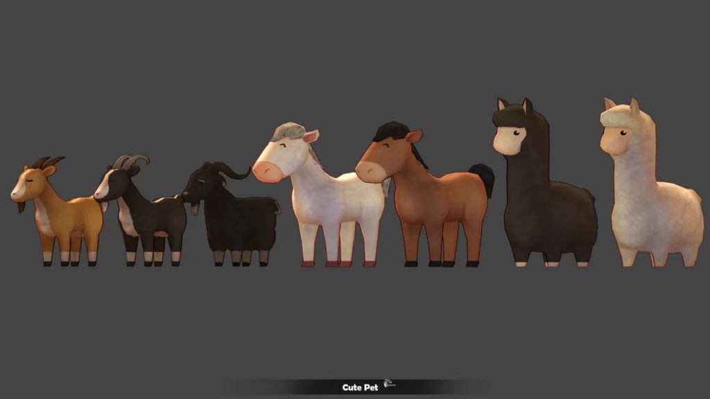 图片[1]1Li-Digital Art Education【UE资源】可爱的宠物-Cute Pet1Li-Digital Art Education1Li