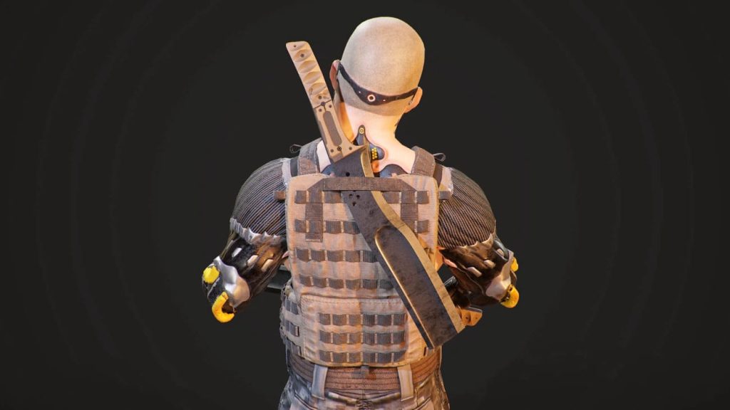 图片[3]1Li-Digital Art Education【UE资源】半机械雇佣兵-Cyborg Mercenary1Li-Digital Art Education1Li