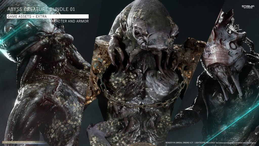 图片[7]1Li-Digital Art Education【UE资源】游戏科幻怪物资源合集包-Insane Pack 01-Game Assets+Extra1Li-Digital Art Education1Li