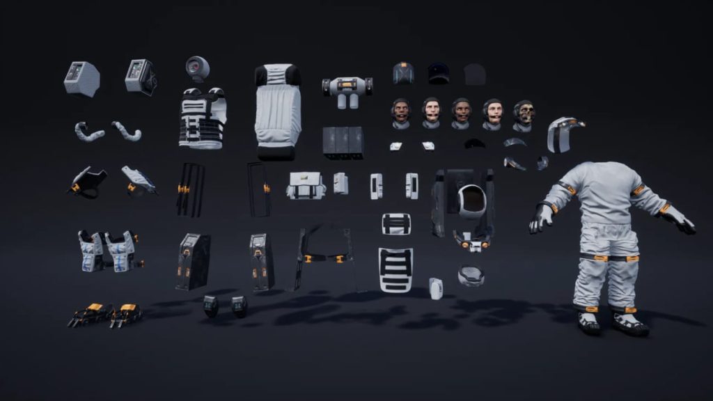 图片[1]1Li-Digital Art Education【UE资源】宇航员士兵角色资源-Astronaut Soldier1Li-Digital Art Education1Li