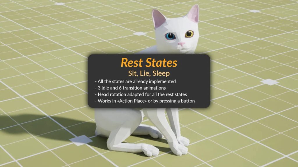 图片[3]1Li-Digital Art Education【UE资源】风格化猫-AnimX: Low Poly Cats1Li-Digital Art Education1Li