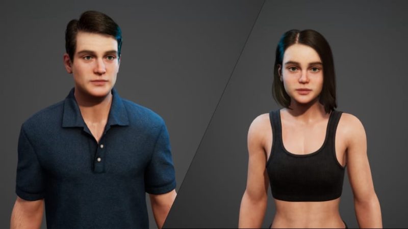 【UE资源】角色定制系统-Character Customizer1Li-Digital Art Education1Li