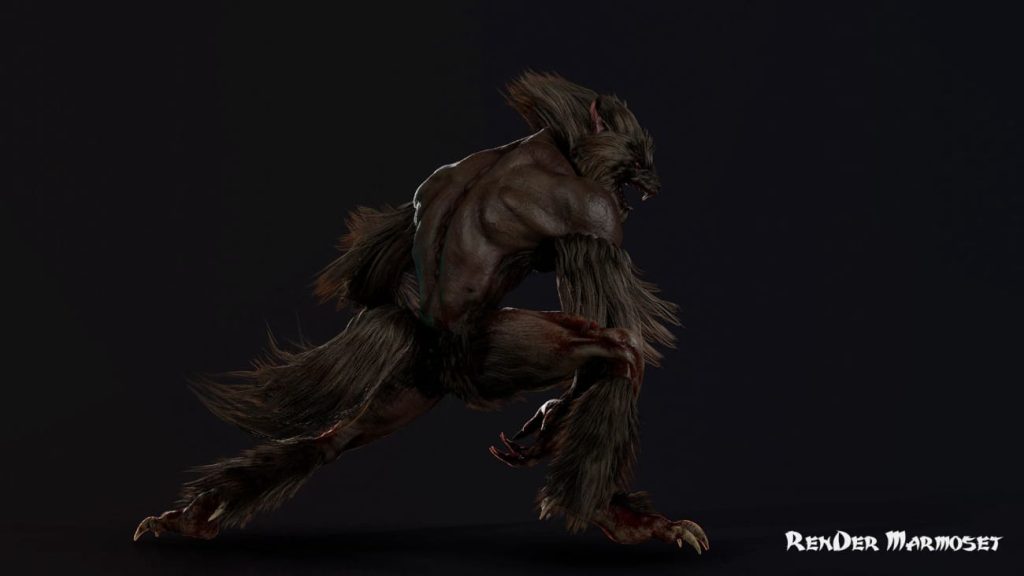 图片[2]1Li-Digital Art Education【UE资源】狼人角色资源包-Wolfman (Modular)1Li-Digital Art Education1Li