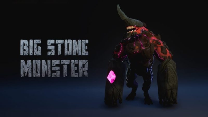 【UE资源】石头怪兽-Big Stone Monster1Li-Digital Art Education1Li