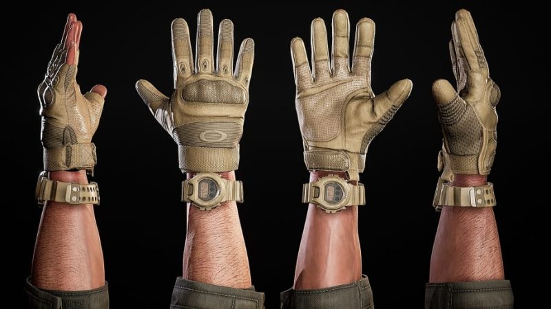 【UE资源】模块化射击游戏手臂包-MODULAR FPS ARMS PACK1Li-Digital Art Education1Li